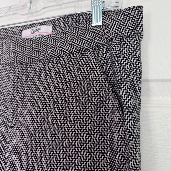 BEBOP | Tweed Pants | Black/White | Rayon Blend | Size 11 - Picture 5 of 16